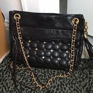 Rebecca Minkoff eggplant chain link bag NEVER USED